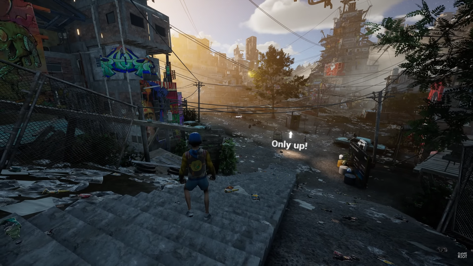 Only Up! features similar gameplay to difficult climbing games such as Getting Over It with Bennett Foddy and Jump King.