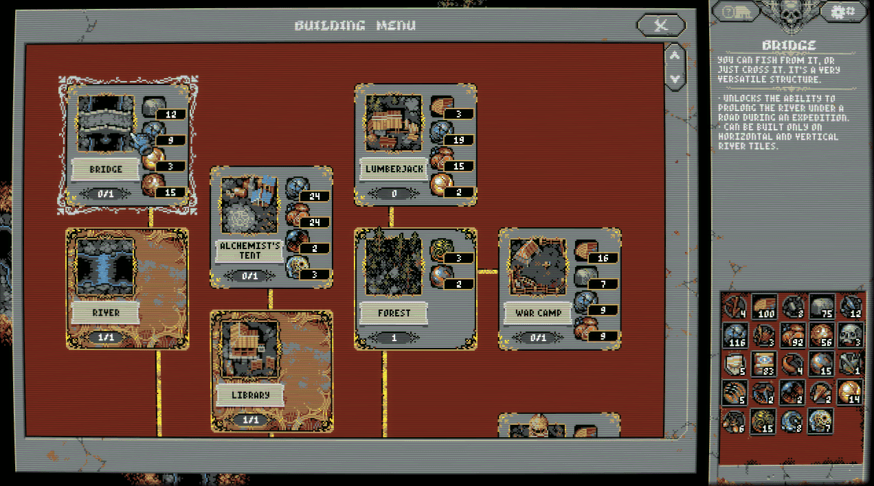 Camp Buildings Guide In Loop Hero