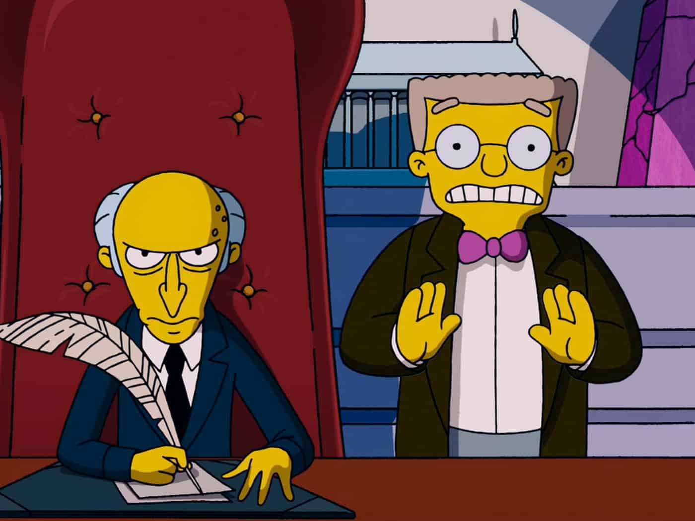 Simpsons' Smithers finally has a boyfriend