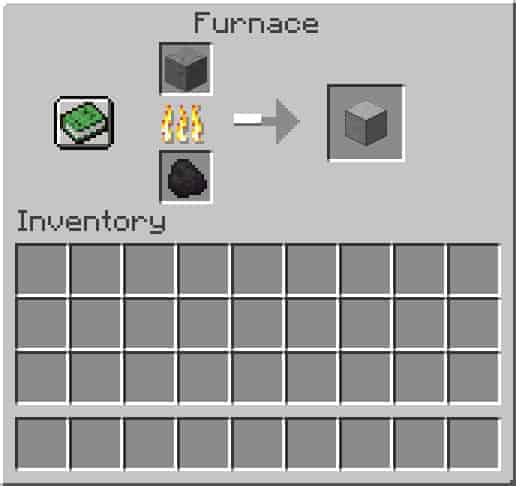 Minecraft - Smooth Stone Crafting Guide