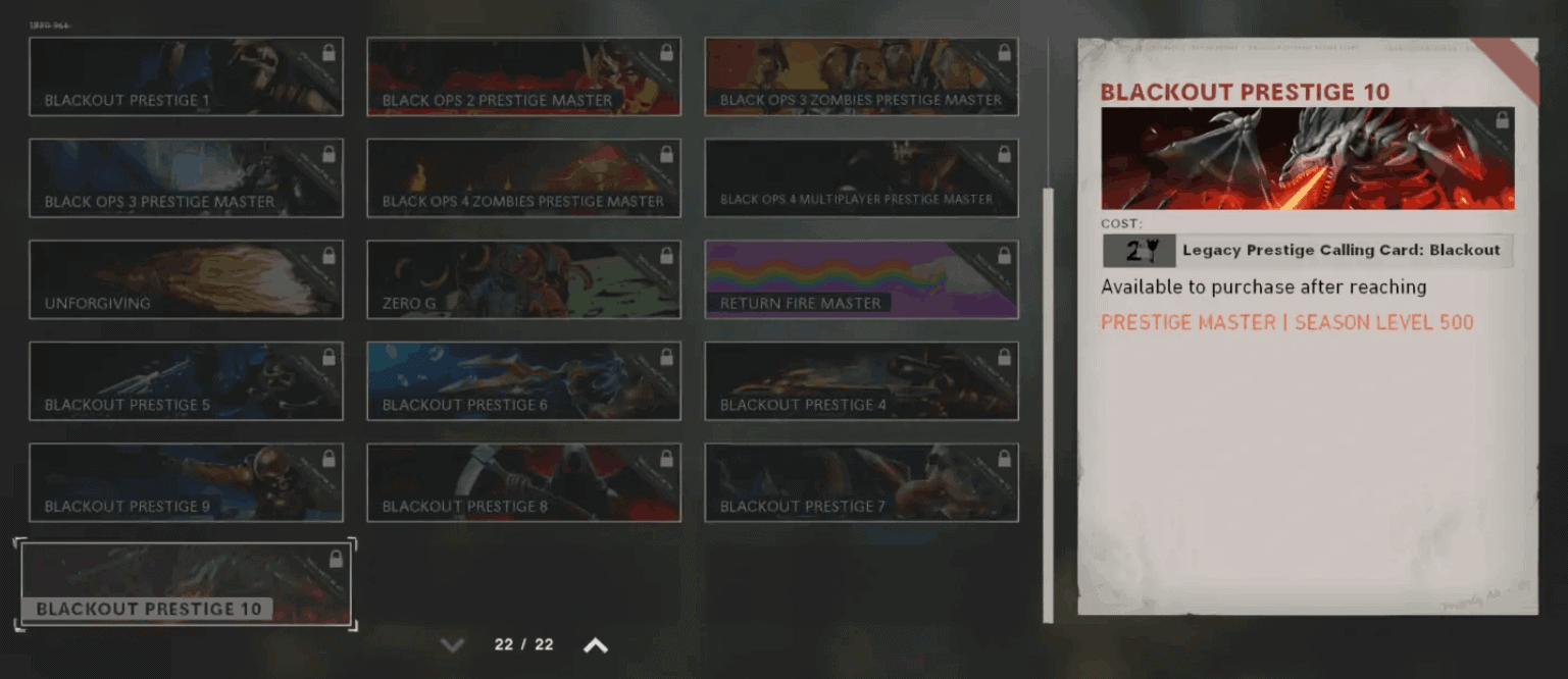 Call Of Duty: Black Ops Cold War Season 2 Prestige Guide