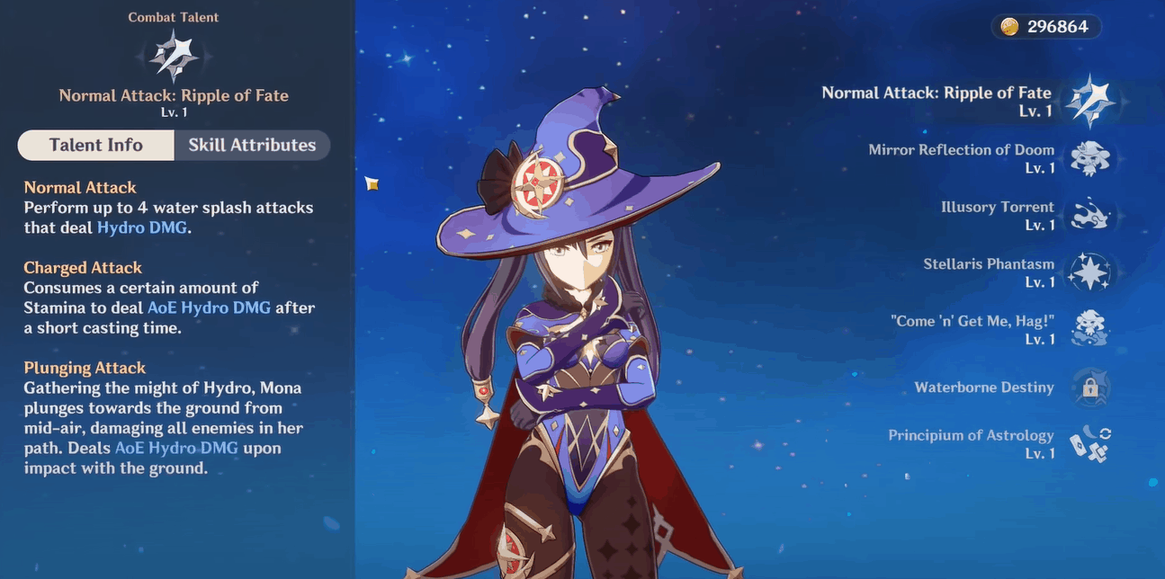 Top Builds For Mona In Genshin Impact