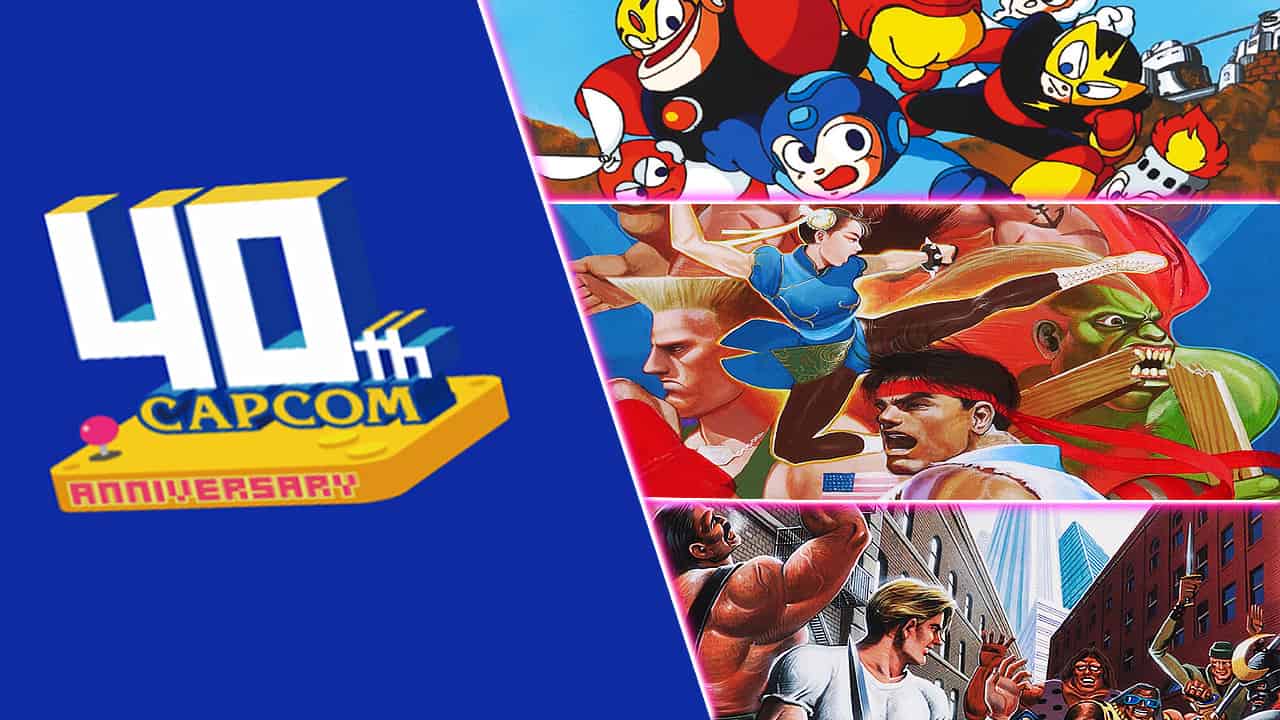 Capcom launches 40th Anniversary website with FREE classic games online
