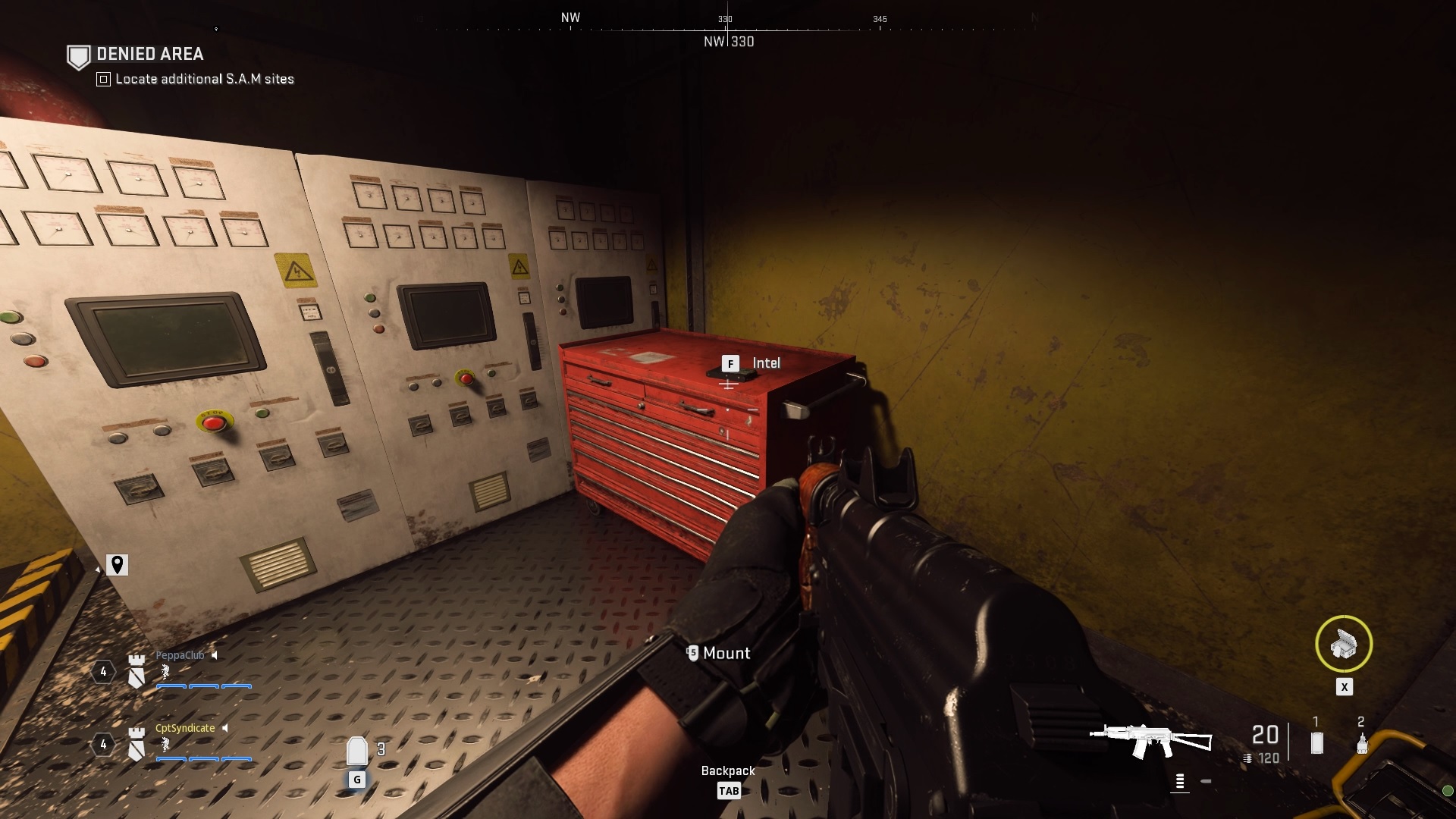 Intel Visual Denied Area