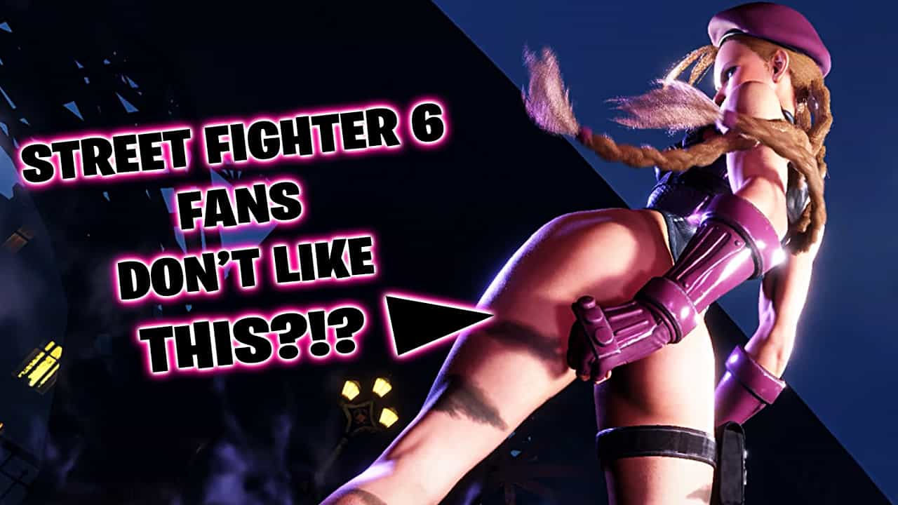 Why are Street Fighter 6 fans unhappy with Cammy "bringing sexy back"?