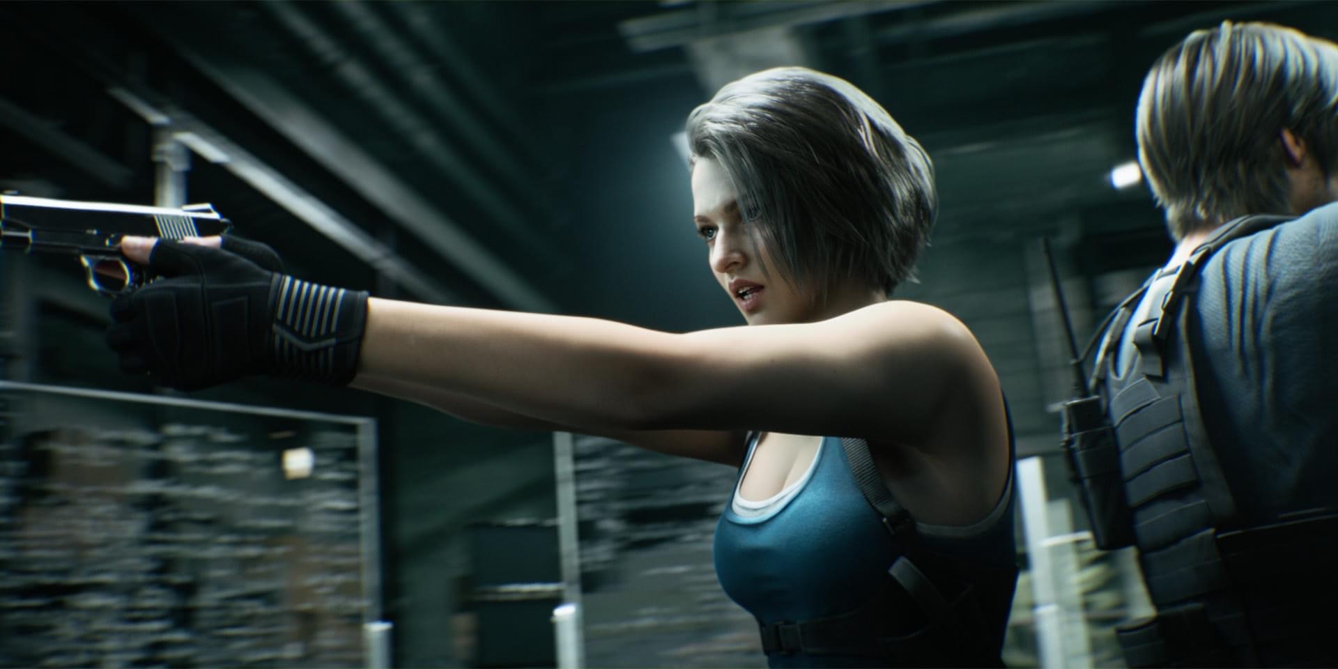 Why does Jill Valentine look so young in Resident Evil: Death Island?