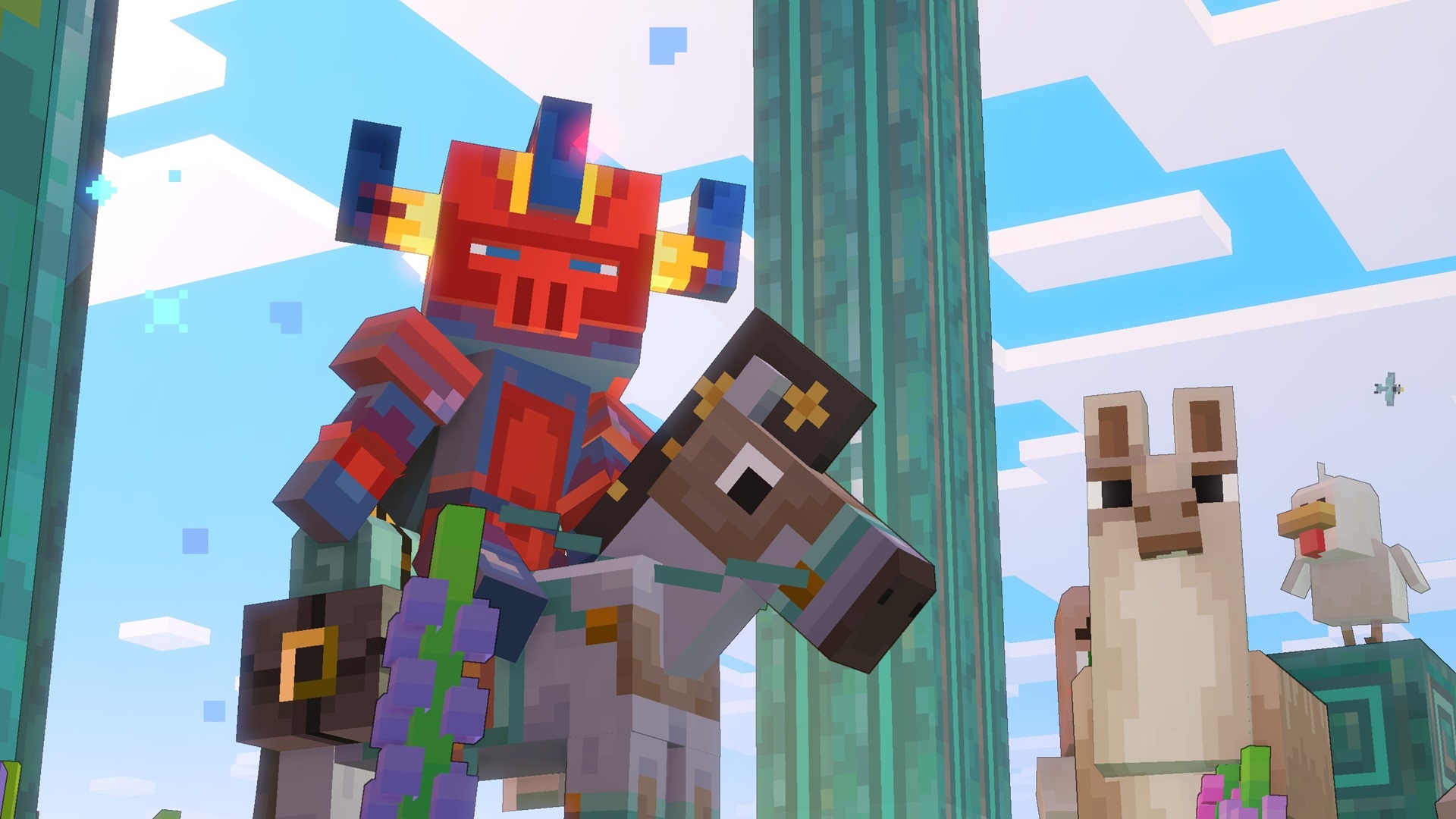 Minecraft Legends is part of a growing line of Minecraft spin-offs that started with Minecraft Dungeons.