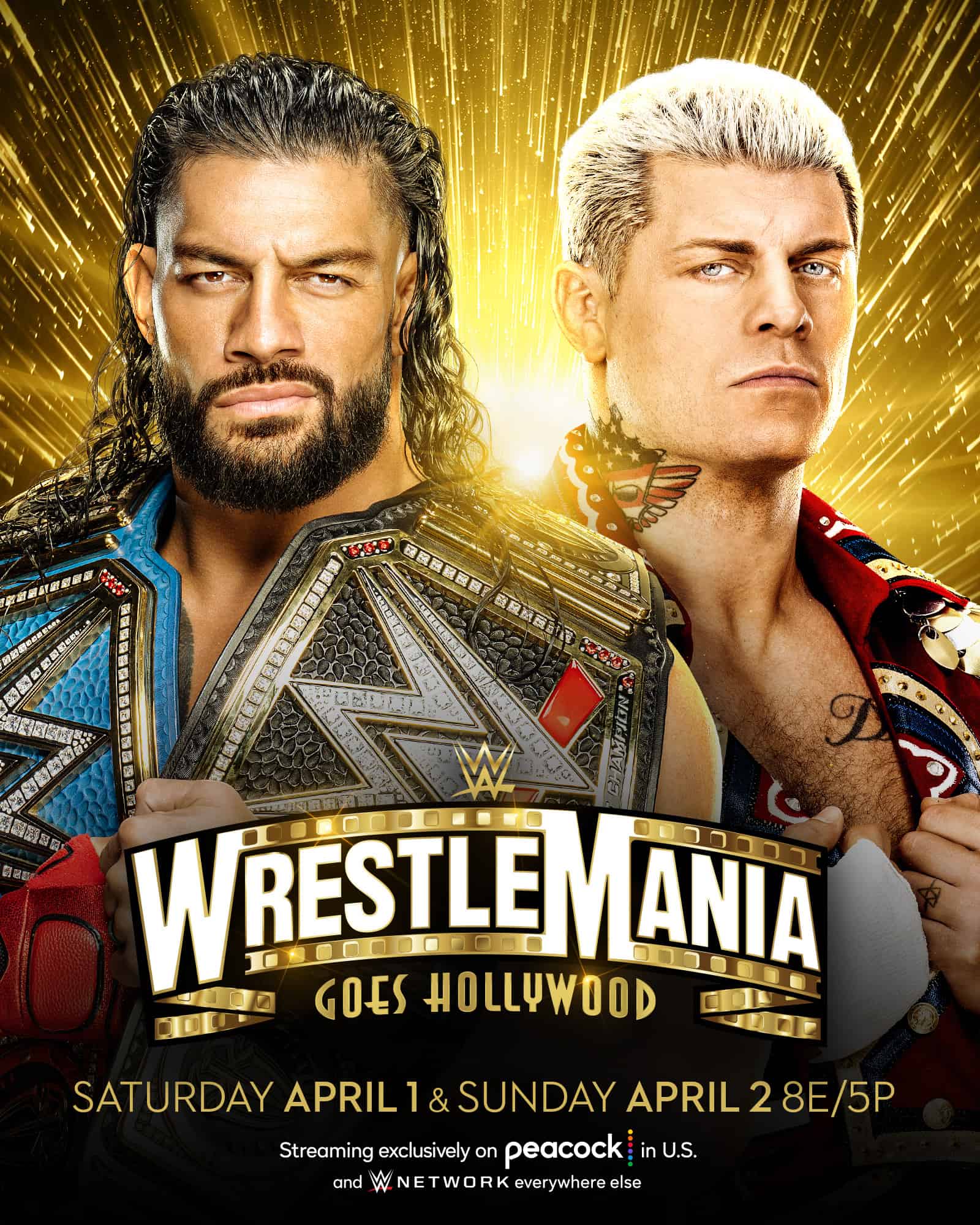 reigns vs cody