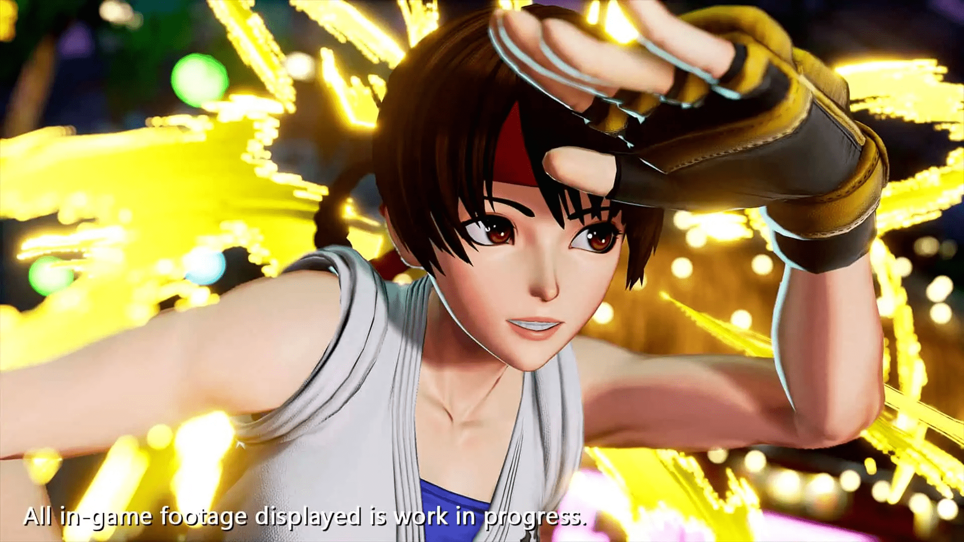 Yuri Is Ready To Copy On KoF XV