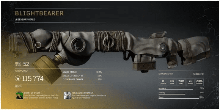 Outriders - Legendary Sniper Rifles Guide
