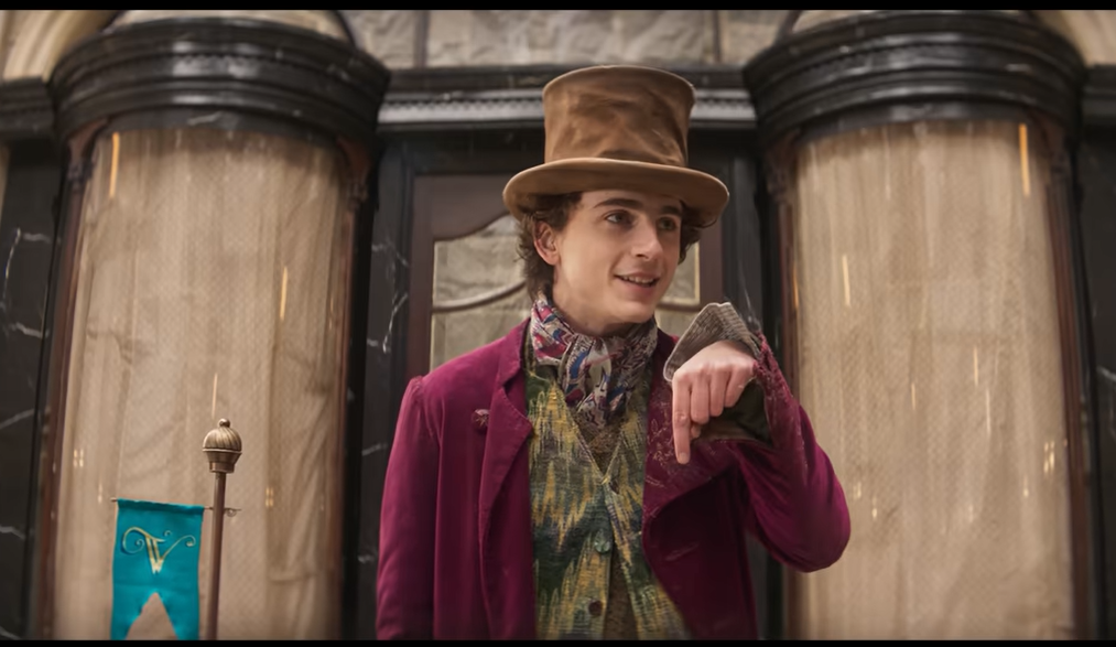 Timothée Chalamet brings Wonka to life in new trailer