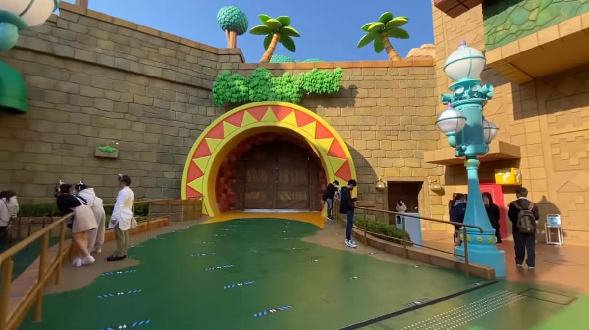 Super Nintendo World's Donkey Kong Expansion Construction Begins