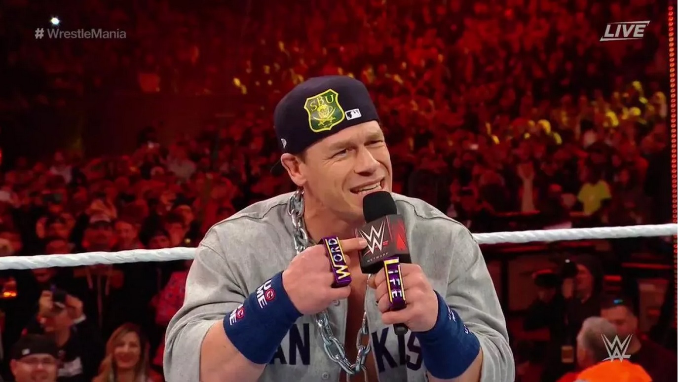 John Cena Fuels Rumors Logan Paul Match Wrestlemania