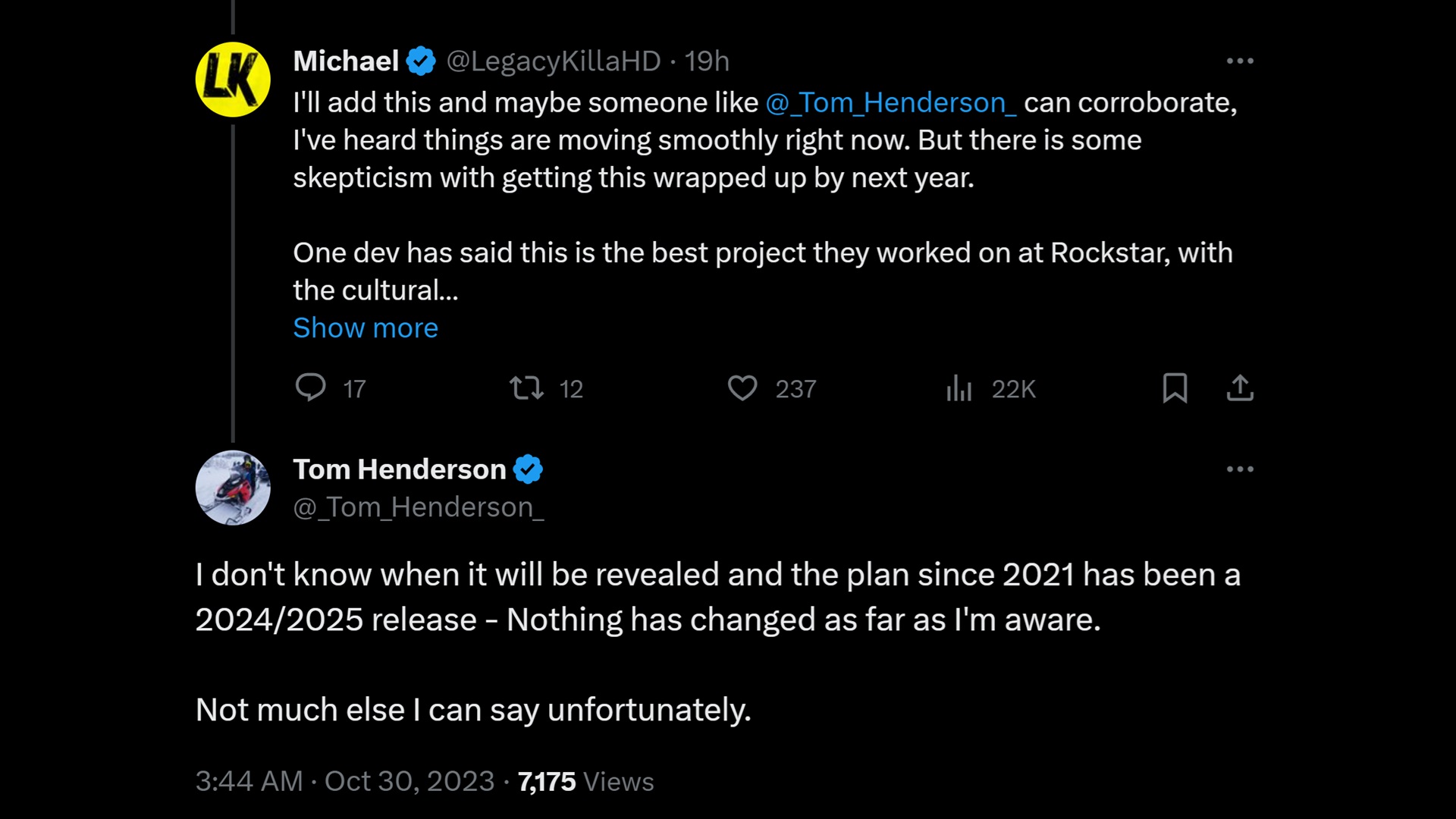 Tom Henderson is one of the most trusted names in the gaming industry.