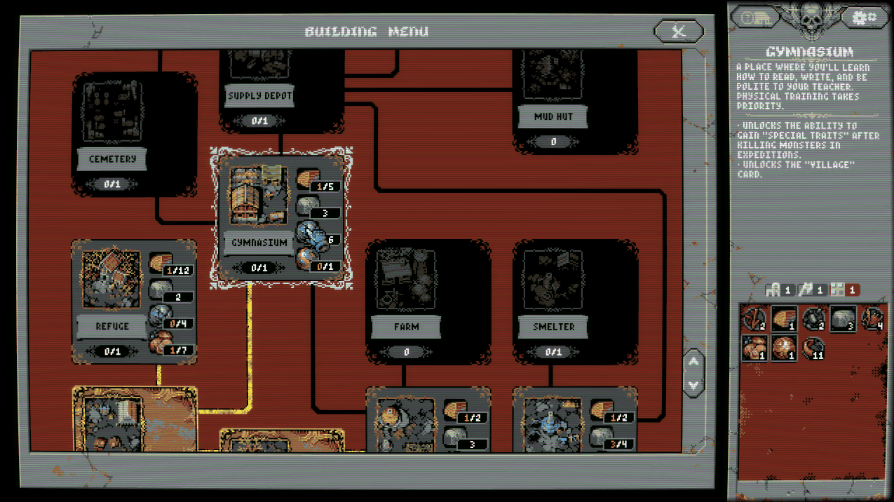 Camp Buildings Guide In Loop Hero