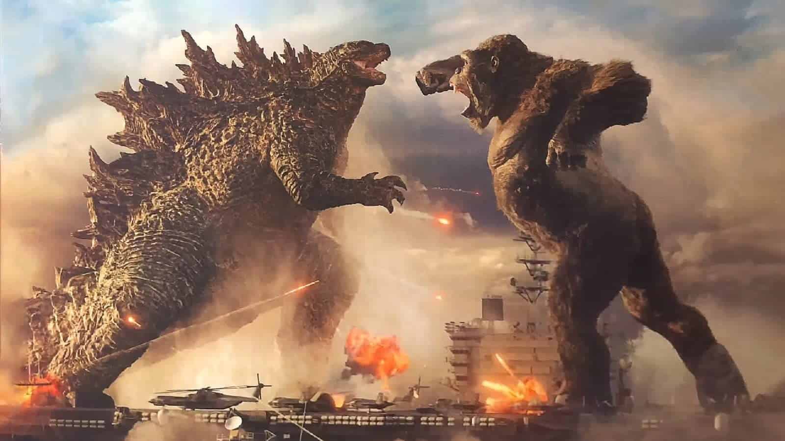 godzilla vs kong art