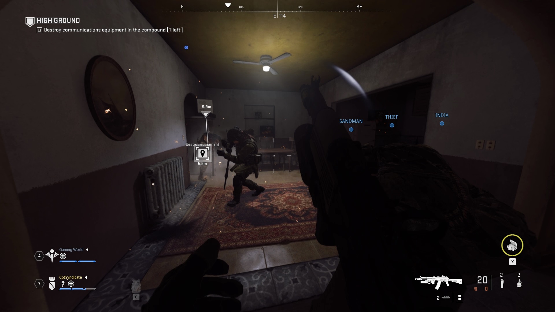 Group Of Enemies Stunned High Ground