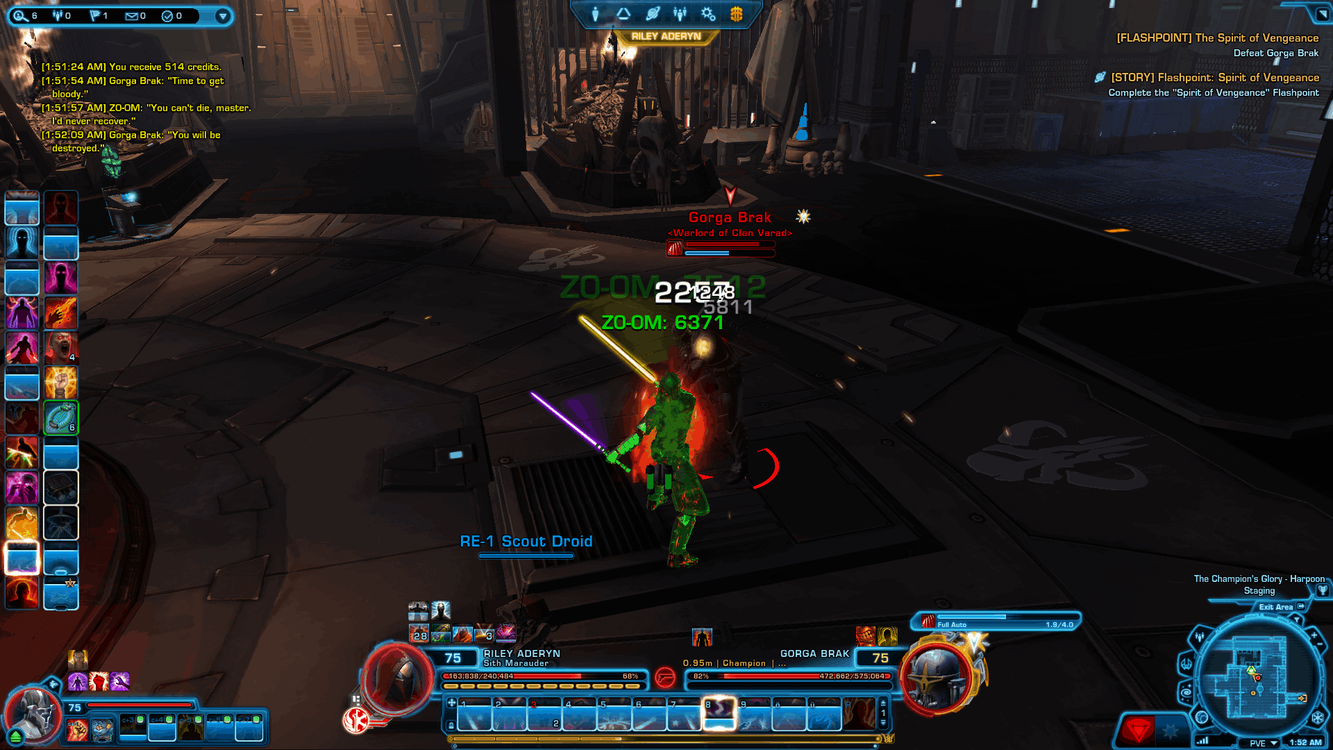 Star Wars: The Old Republic - Spirit Of Vengeance Flashpoint Guide