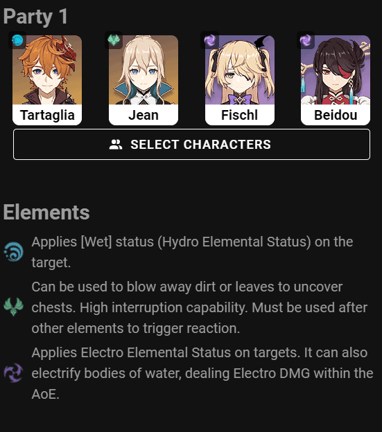 Top Builds For Tartaglia/childe In Genshin Impact