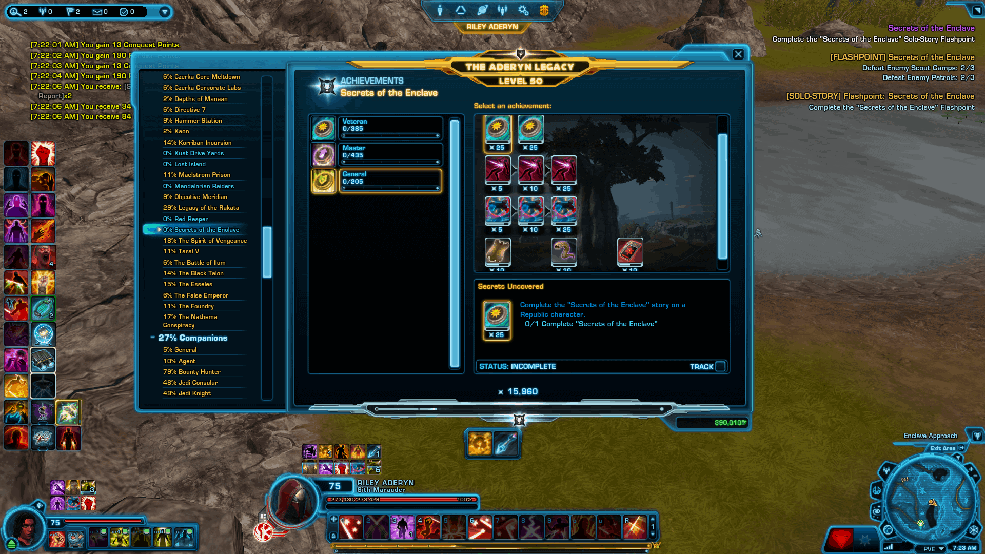 Star Wars: The Old Republic - Secrets Of The Enclave Flashpoint Guide