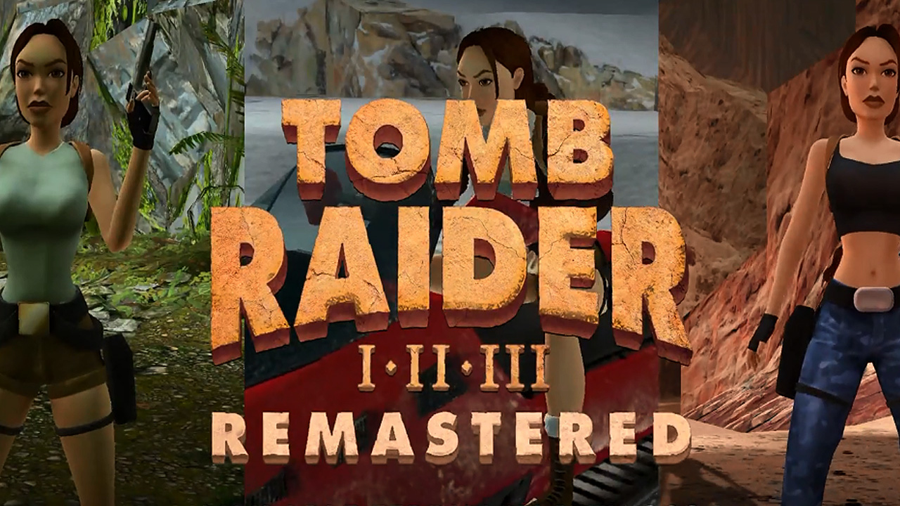 Classic Lara Croft is back in Tomb Raider Remastered trilogy