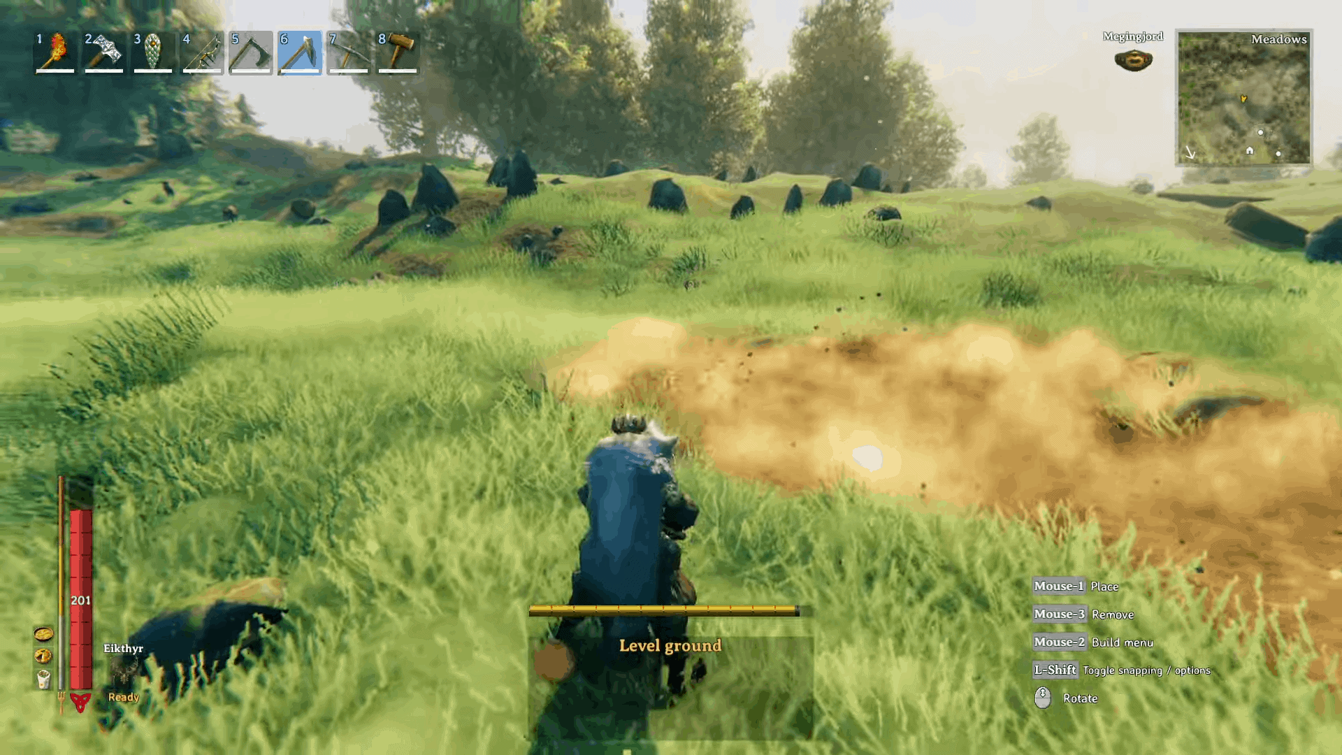 Valheim: How To Level Or Raise Ground