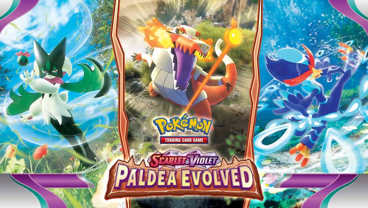 When is the Pokemon TCG Paldea Evolved Expansion set coming out?