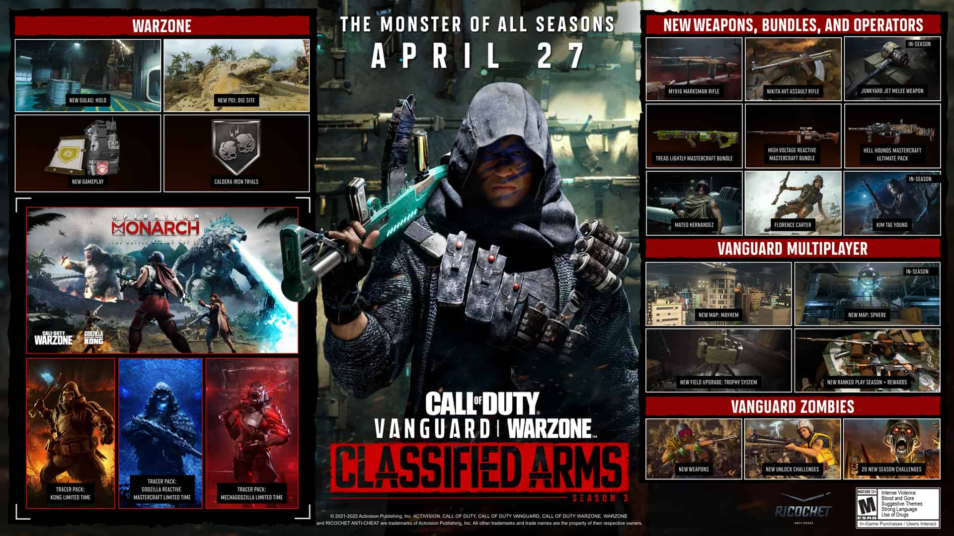 Call Of Duty: Vanguard Season 3 Roadmap Revealed