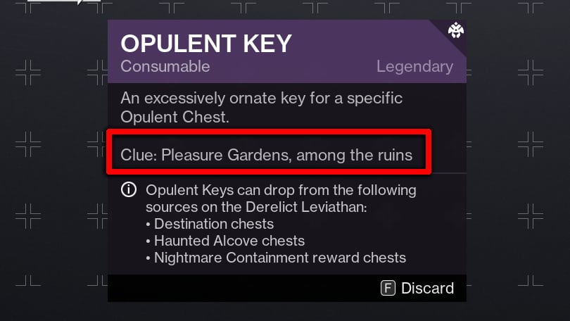 How To Find Opulent Chests & Keys In Destiny 2: Season Of The Haunted