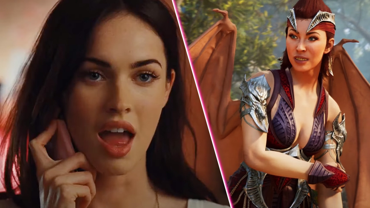 Megan Fox seems to be channeling her demon-possessed high school hottie character from the film Jennifer's Body for her turn as MK1's vampire goddess Nitara.