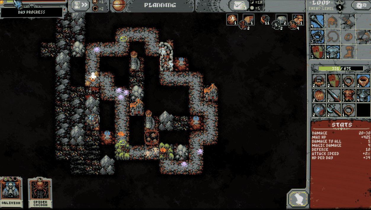 Camp Buildings Guide In Loop Hero