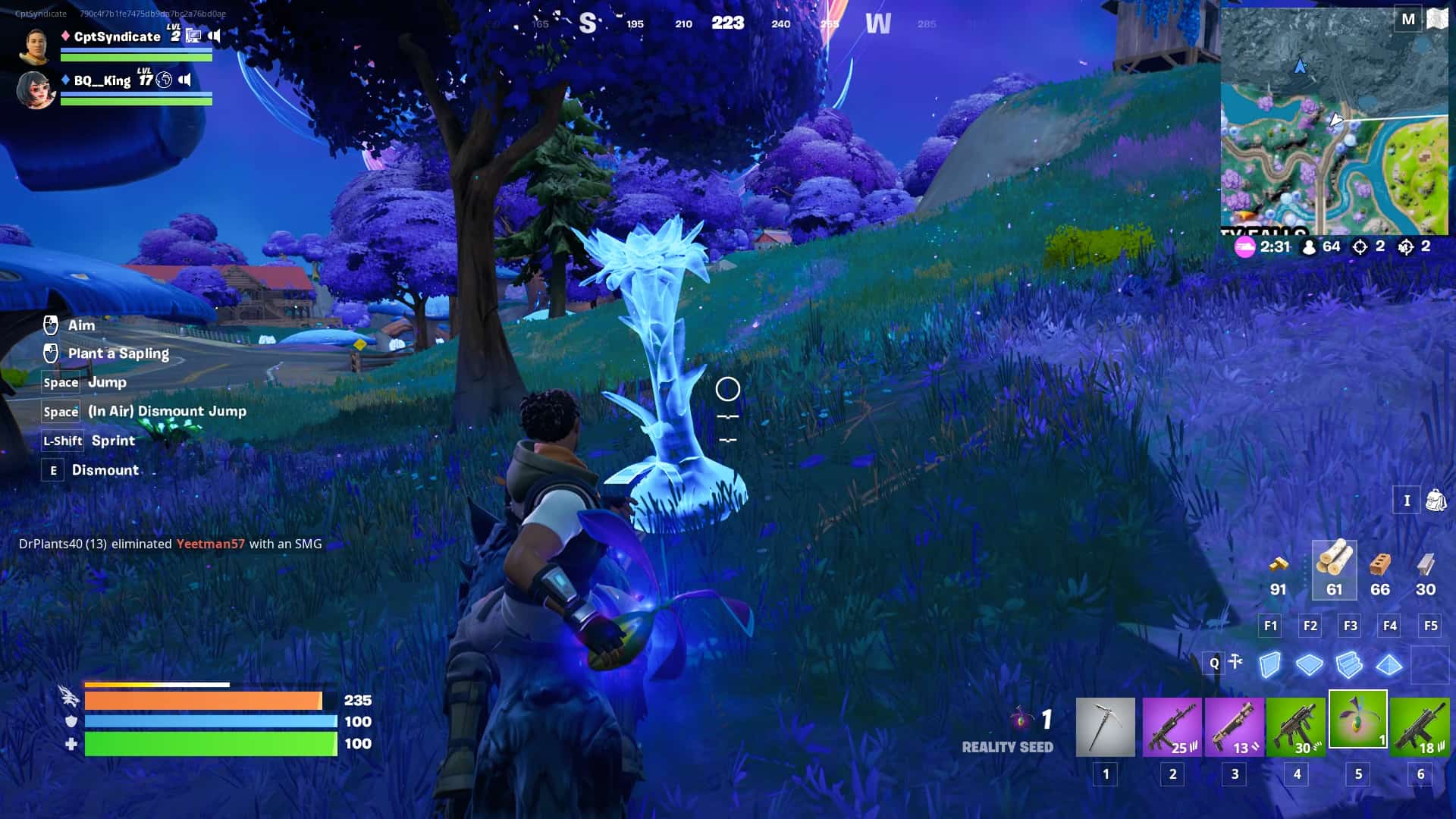 How To Get Reality Seeds And Grow Them Into Reality Saplings In Fortnite