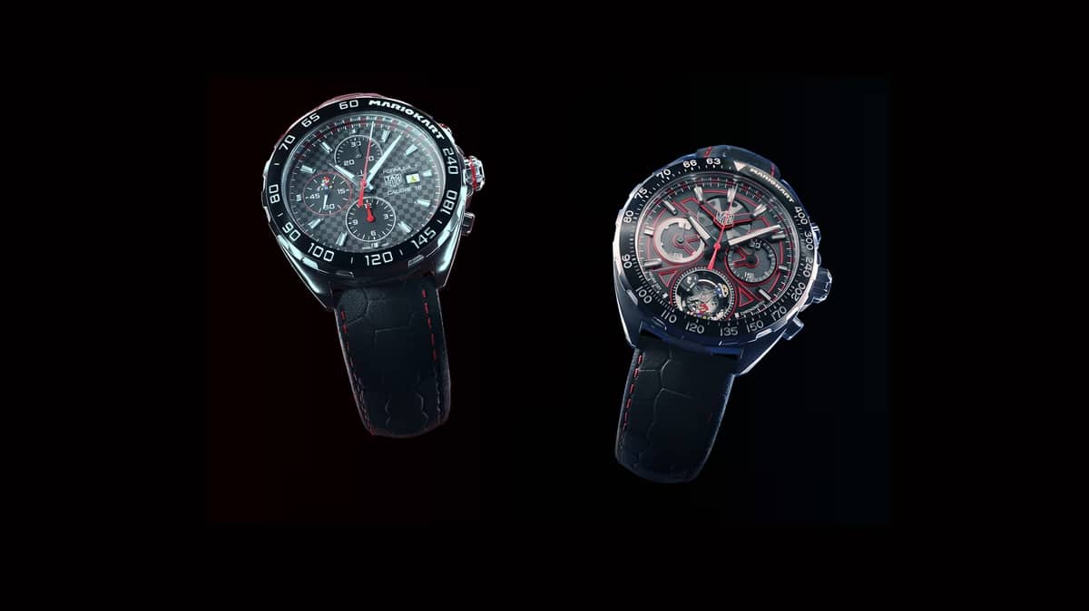 Level up your Mario Kart game with these TAG Heuer watches