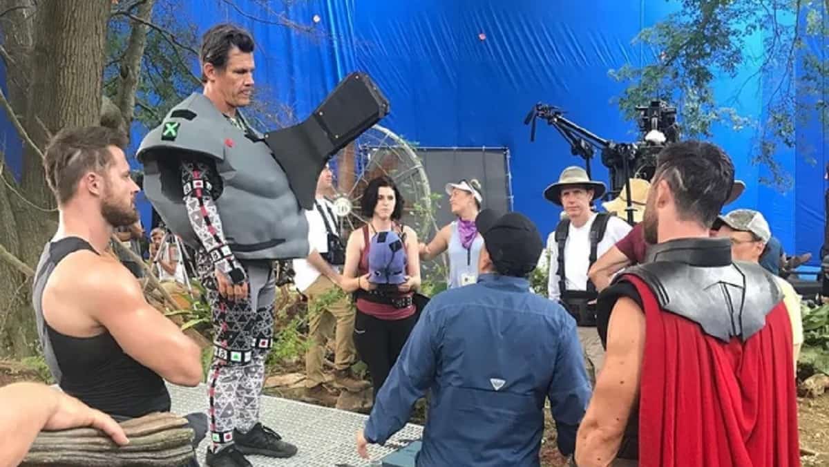 Infinity War Set Photo Shows Fresh Perspective Of The First Thanos And Thor Fight