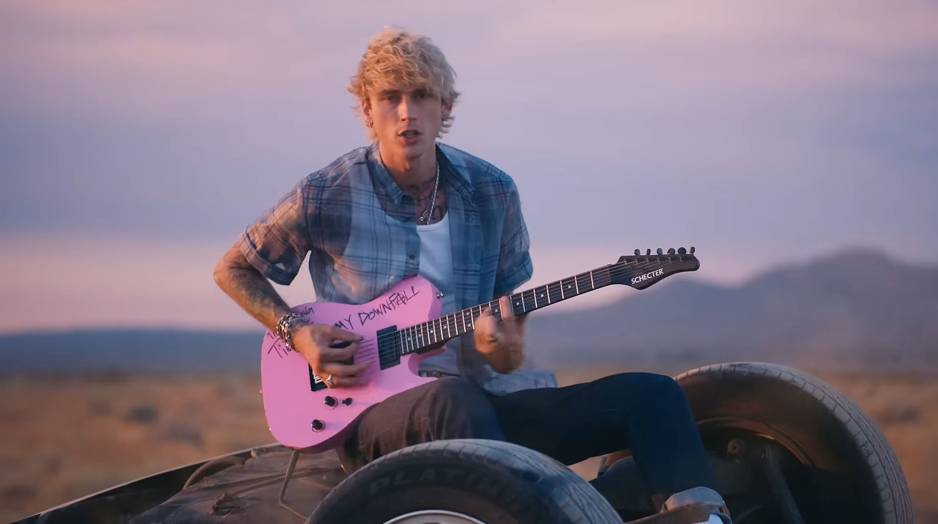 Machine Gun Kelly made his film debut in the 2014 romantic drama, Beyond the Lights.