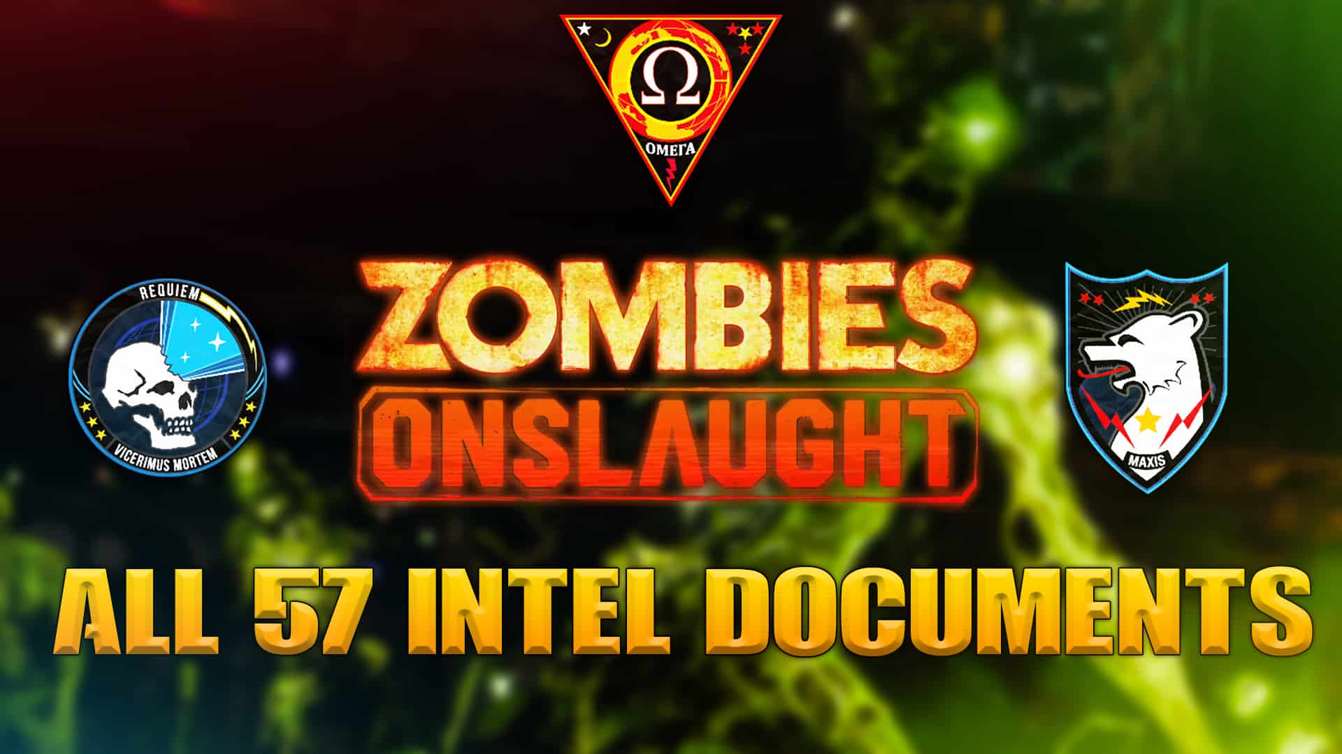 All Intel Documents In Onslaught - Black Ops Cold War: Zombies