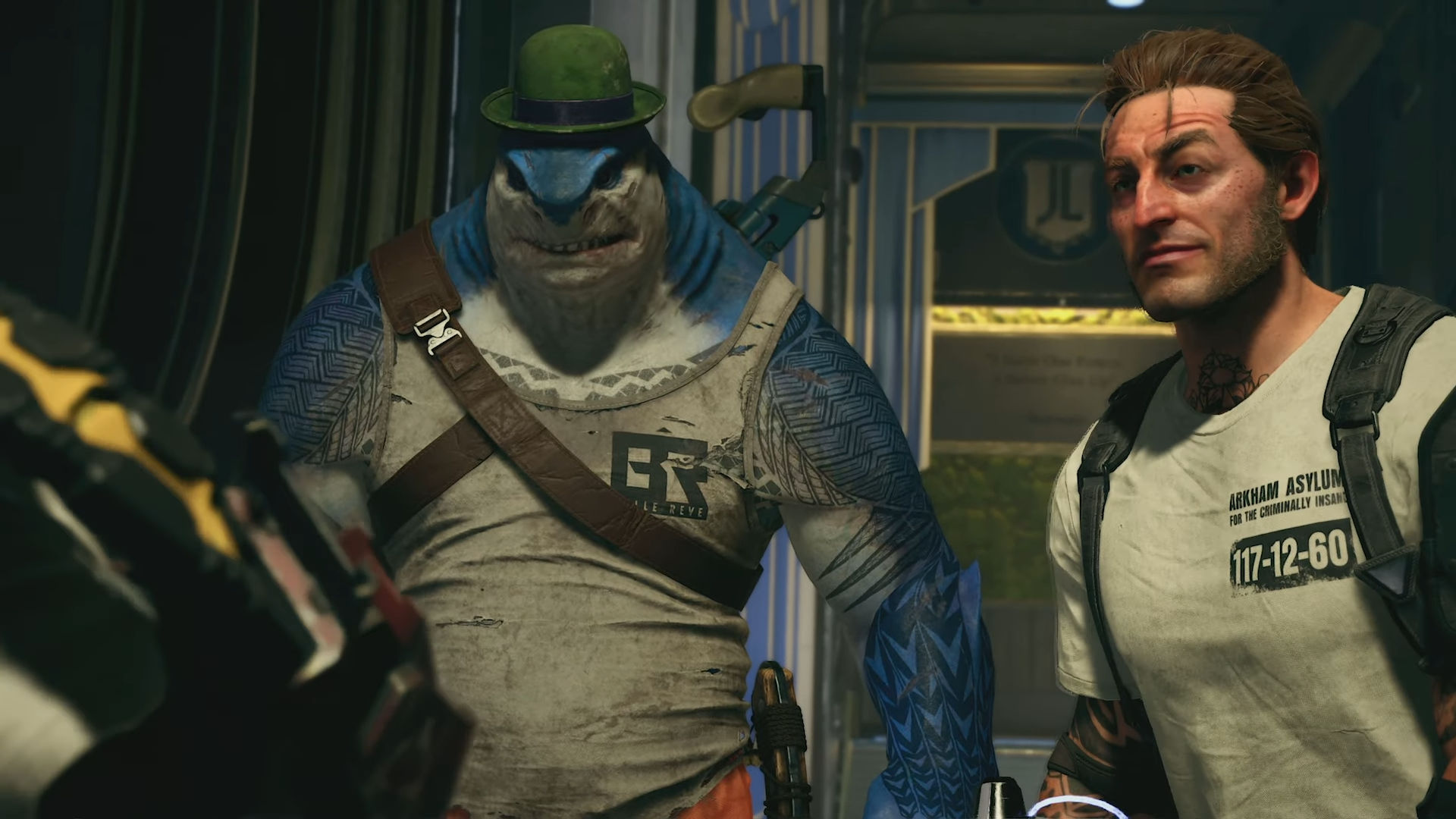 His name is Captain Boomerang, and he loves...guns!