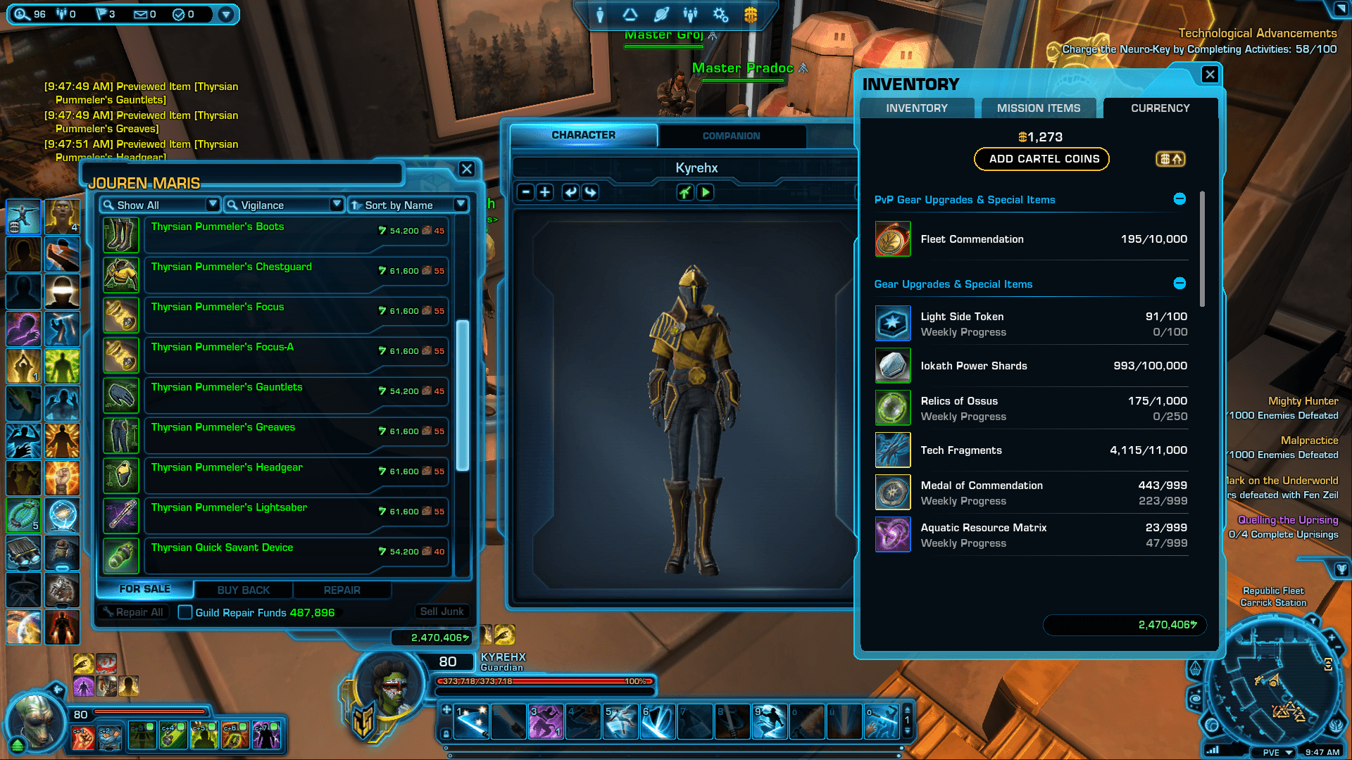 Swtor 7.0 Gearing Guide