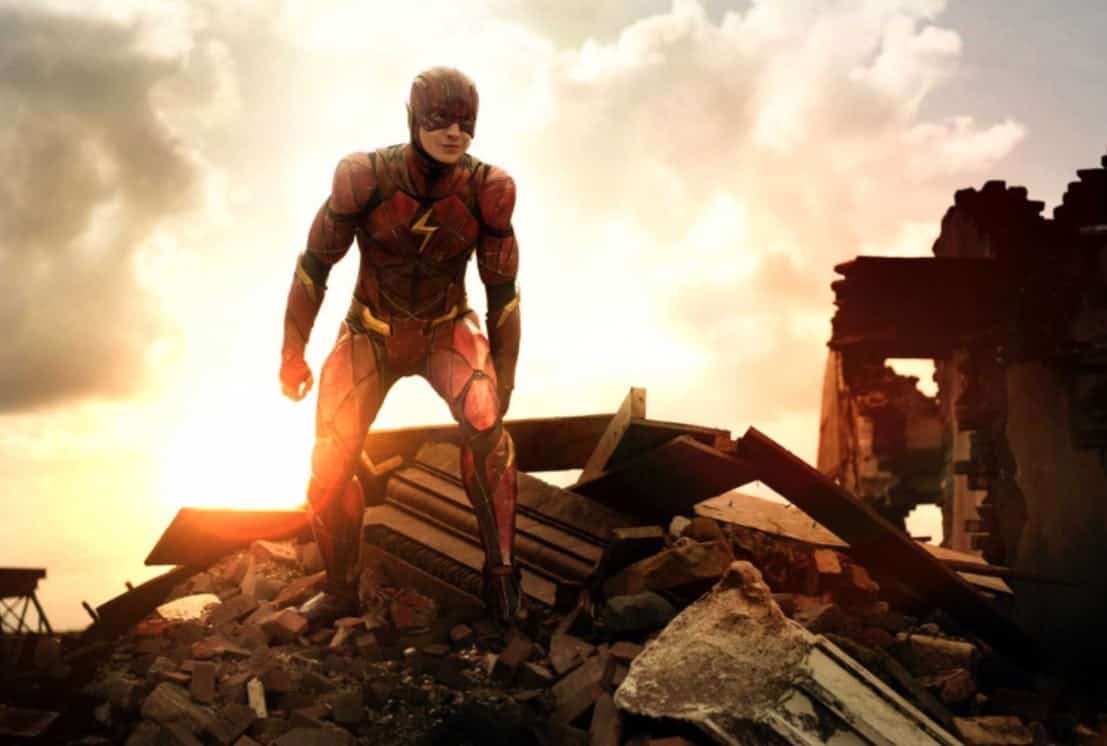 The Flash film director drops vandalized Keaton Batman costume teaser
