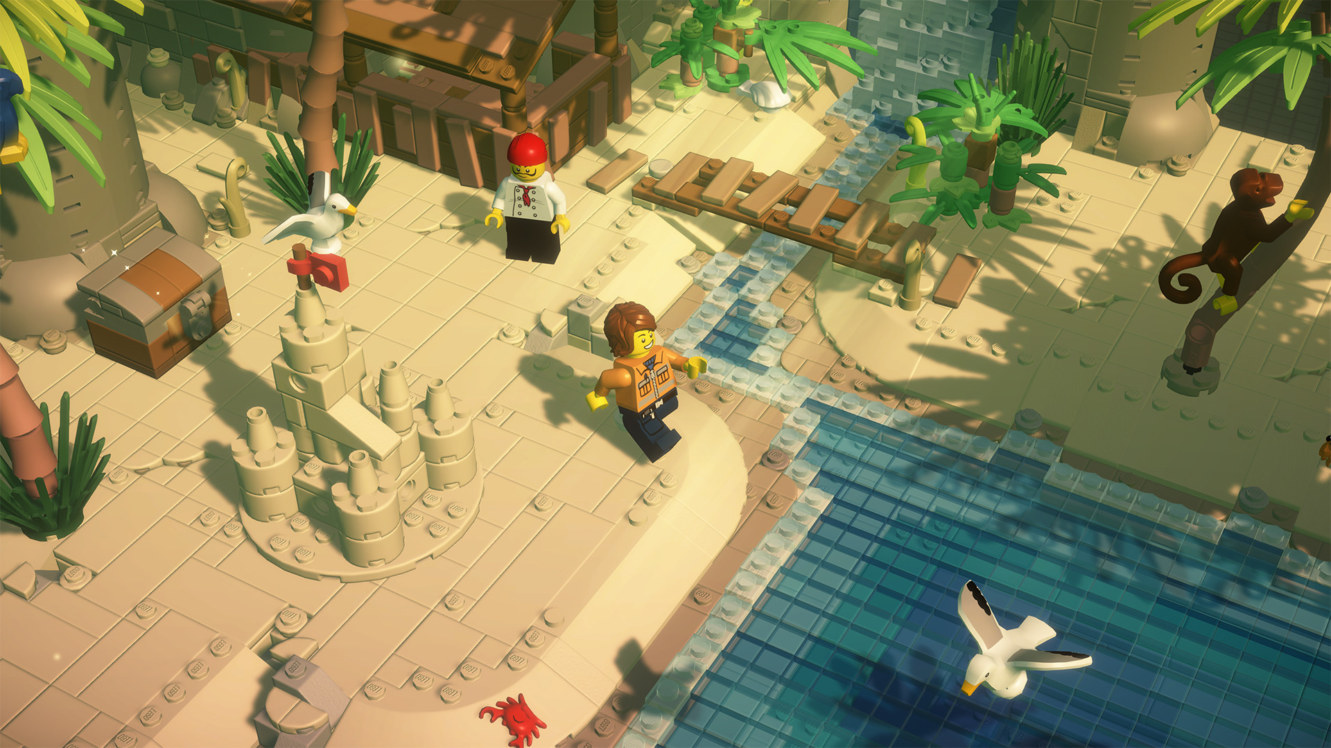 You can also play a mixed-reality version of LEGO Bricktales on Meta Quest 2, 3, and Pro.