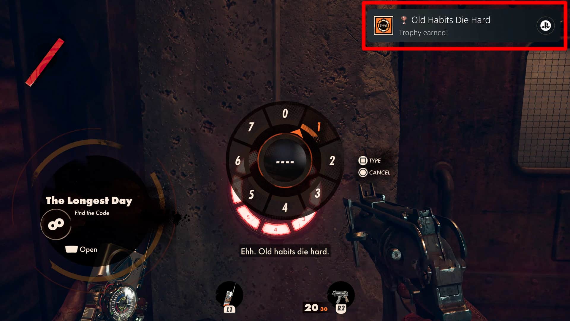 Deathloop Code Easter Egg - Old Habits Die Hard Trophy Guide