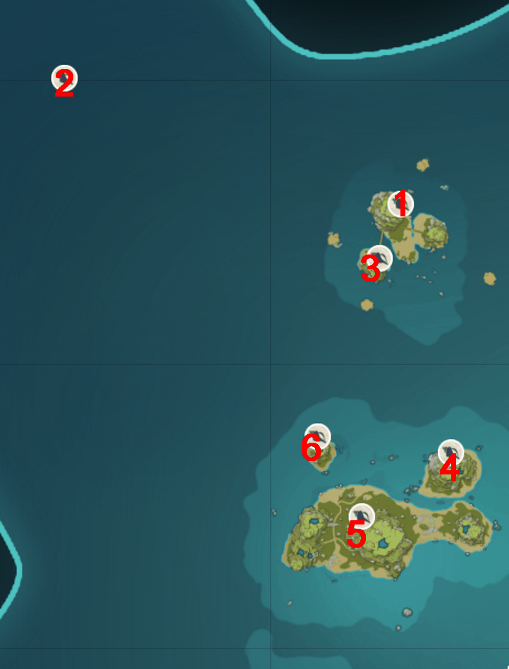 All 32 Echoing Conch Locations In Genshin Impact