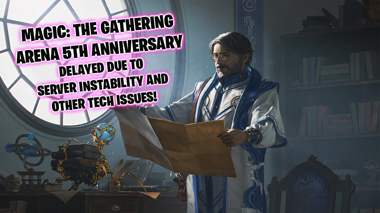 Magic: The Gathering Arena 5th anniversary ruined by technical issues