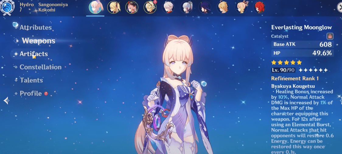 Best Build For Kokomi In Genshin Impact