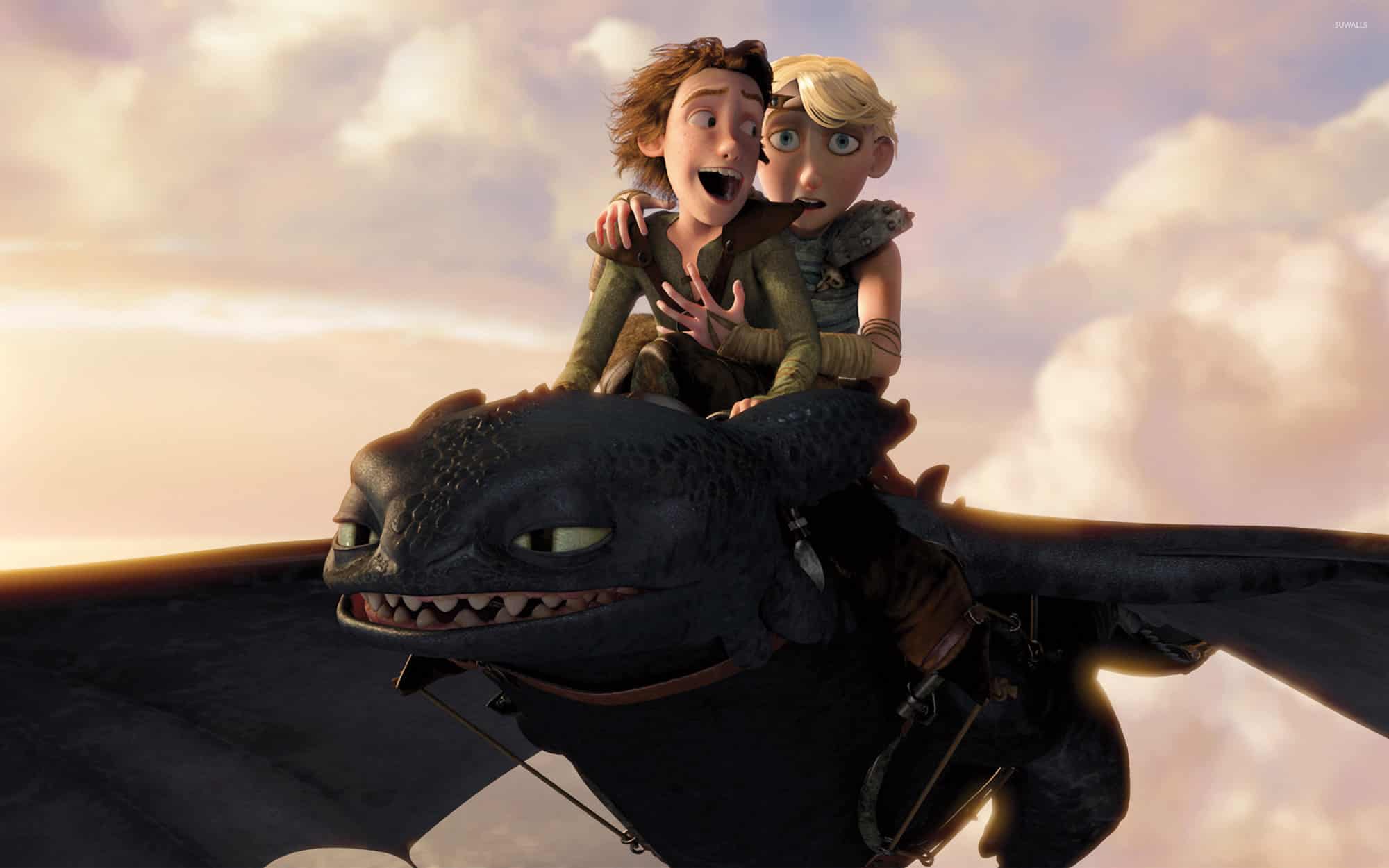 how to train your dragon art
