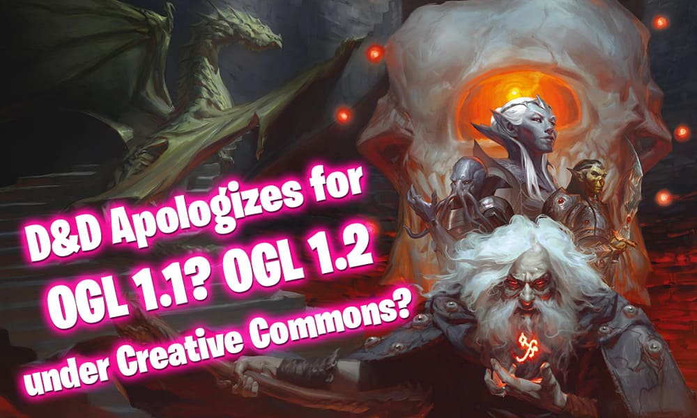 Apology and survey for Dungeons & Dragons OGL 1.2 raise new questions