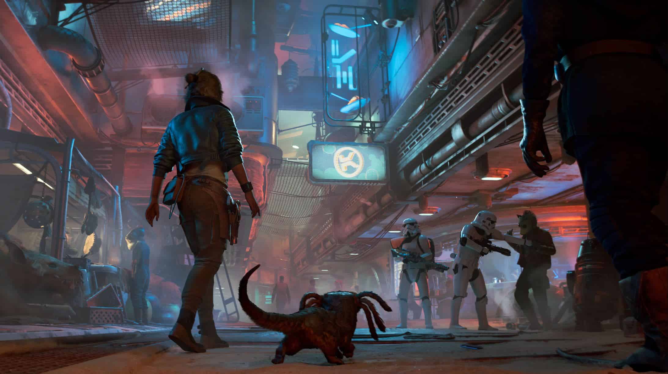Players will be able to explore big cities, open environments, and space in Ubisoft's new Star Wars adventure.