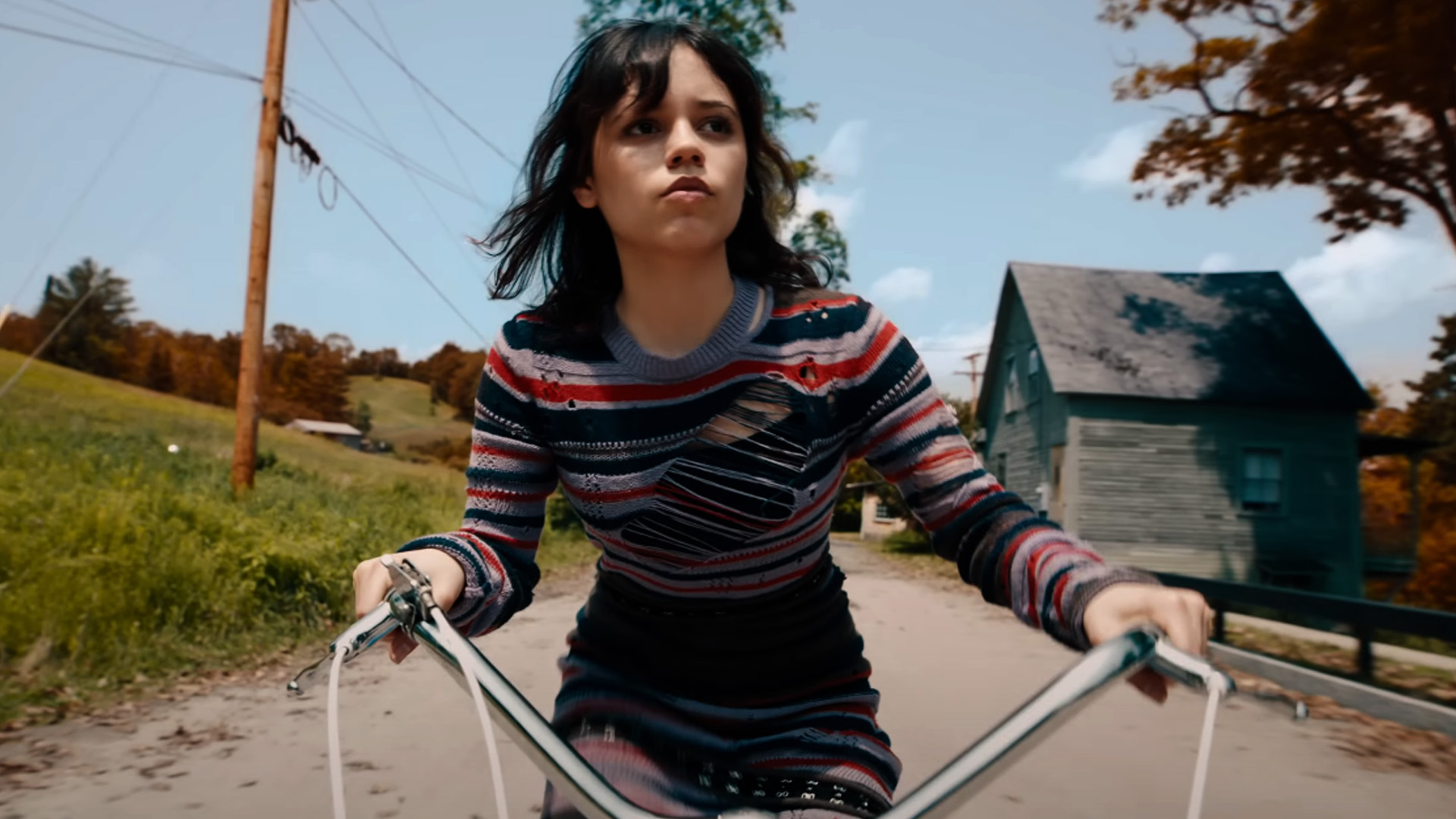 Jenna Ortega (Wednesday) is one of the fresh faces joining the returning cast from the original 1988 Beetlejuice film. She plays Astrid Deetz, Lydia's daughter.