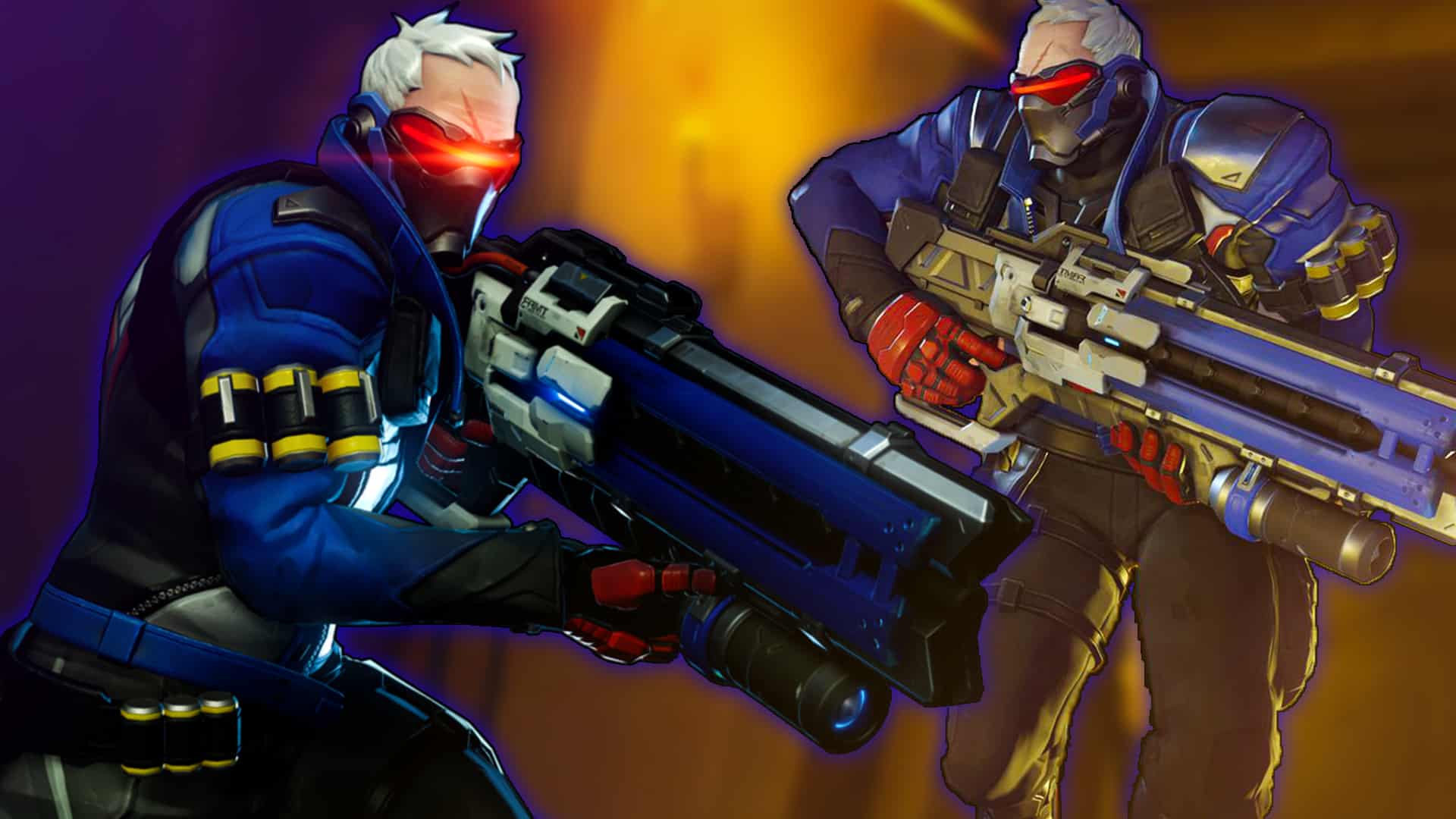 Potential Soldier 76 redesign teased in leaked Overwatch 2 hero select screen