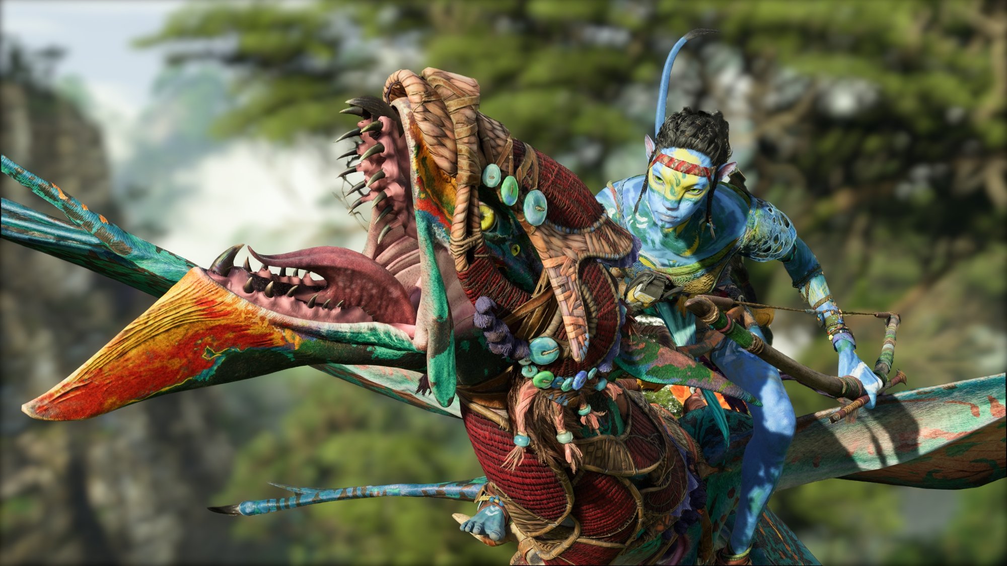 The world of Avatar: Frontiers of Pandora is so beautiful that it's worth playing it just to immerse yourself in it.